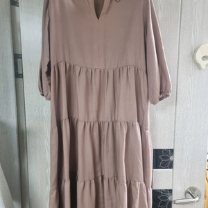 자주_카라브이넥 롱원피스 S 이미지
