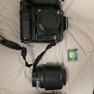 미놀타 다이낙스 7d dslr. 렌즈3개, 메모리, 세로그립 이미지