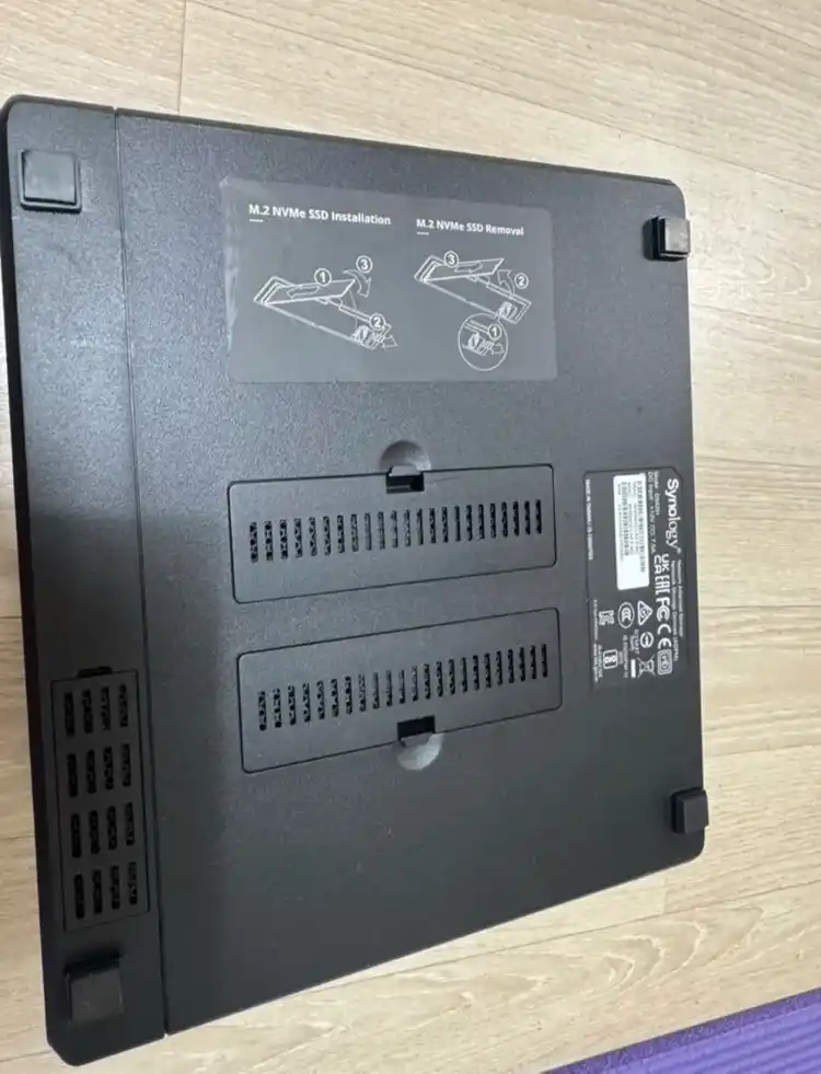 시놀로지 DS420+ 4베이 32TB NAS + 씨게이트 아이언울프 프로 8TB HDD 4개 세트 이미지
