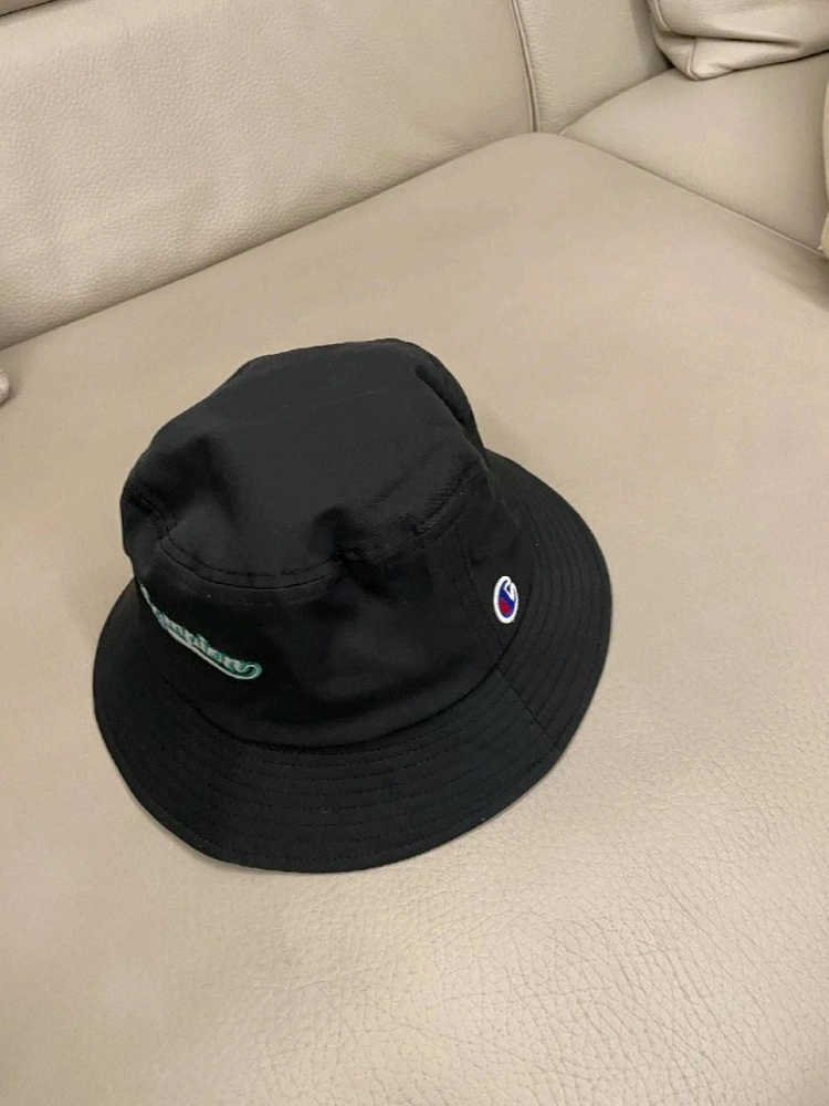 챔피온 블랙 버킷햇 (새제품) 이미지