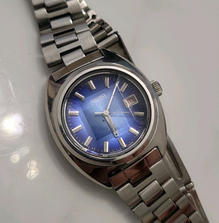 세이코 Seiko 여성용 은장 오토매틱 시계 팔찌 여성 여자 이미지