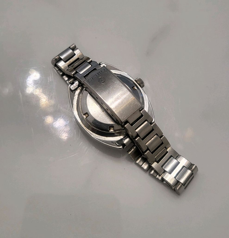 세이코 Seiko 여성용 은장 오토매틱 시계 팔찌 여성 여자 이미지