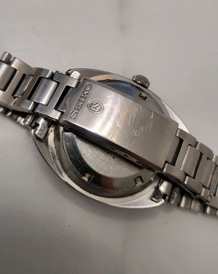 세이코 Seiko 여성용 은장 오토매틱 시계 팔찌 여성 여자 이미지