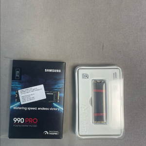 [판매] 삼성 SSD 990 PRO 2TB (방열판 모델) - S급 컨디션 이미지