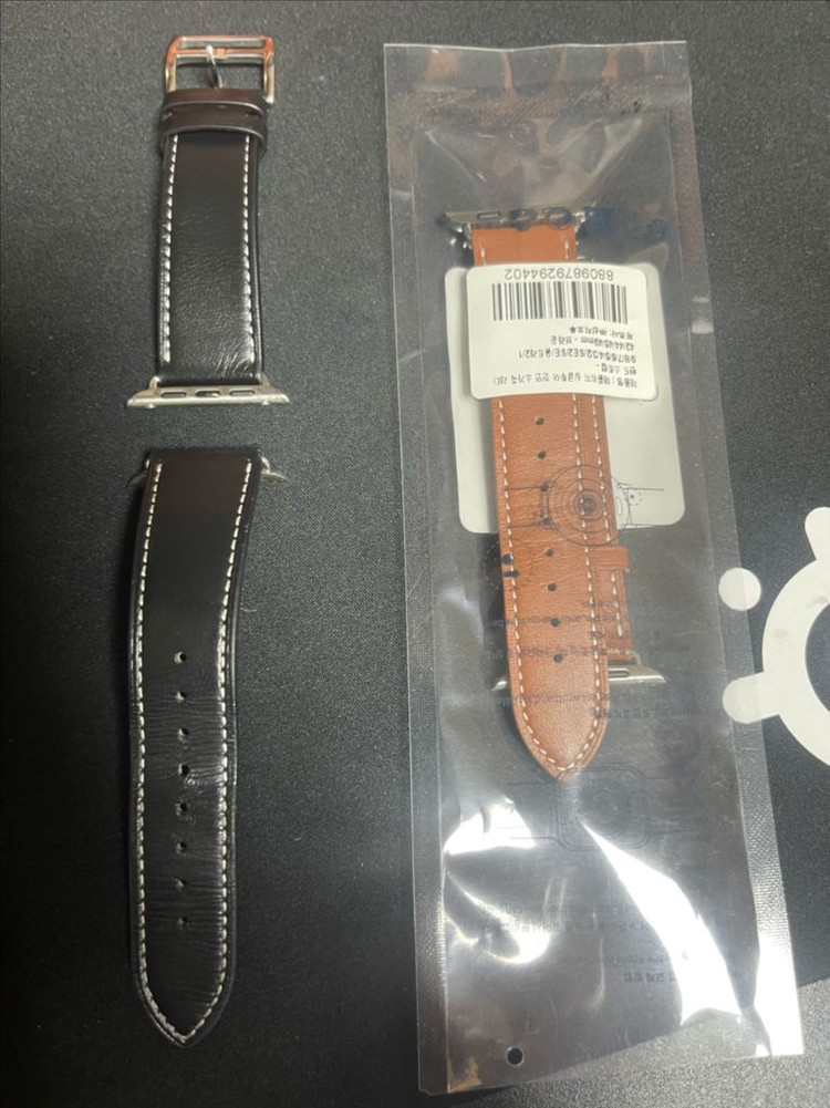 애플워치9 45mm 스테인리스 실버 밀레니즈루프모델 이미지