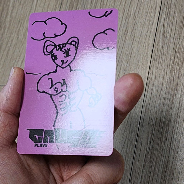 플레이브 칼리고2 밤비 포토카드 포카 굿즈 팝니다 이미지