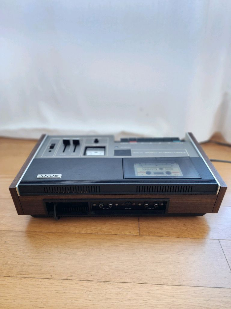 소니 빈티지 스테레오 카세트 데크 TC-2130 이미지
