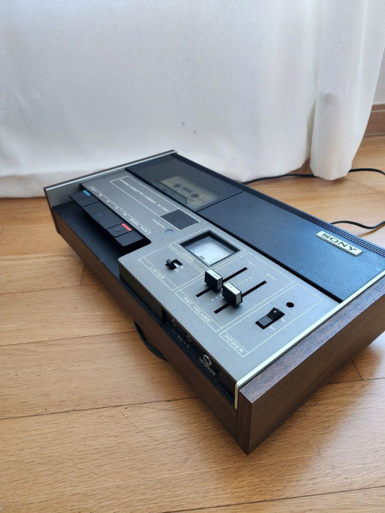 소니 빈티지 스테레오 카세트 데크 TC-2130 이미지