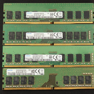 데스크탑용 삼성 DDR4 16GB 메모리 4개 이미지