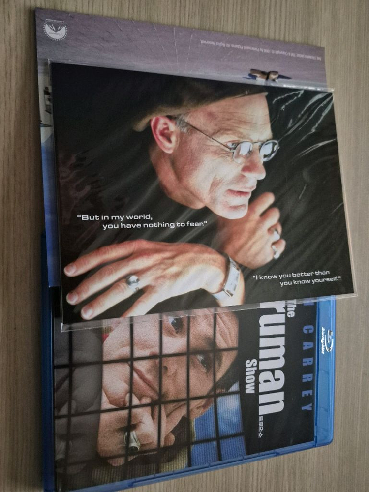 트루먼쇼 초도한정 슬립케이스 블루레이 이미지