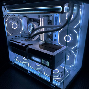 [새제품] 9800x3d B850 RTX 5080 어로스마스터 Ice 어마 게이밍 PC 데스크탑 이미지