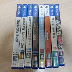 <가격다운>ps4, ps5 미개봉게임8개 일괄 7만원에 팝니다. 이미지