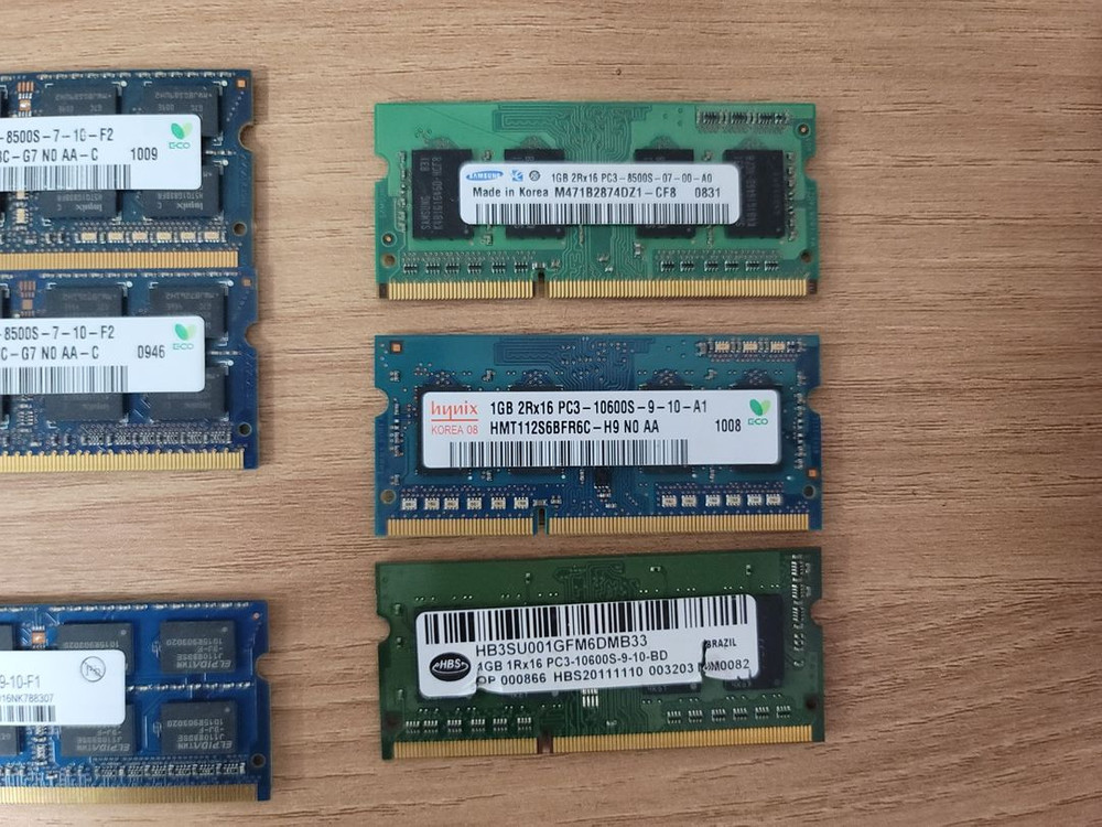 삼성 하이닉스 DDR4 DDR3 DDR2 8G 4G 2G 일반용 노트북용 서버용 메모리 이미지