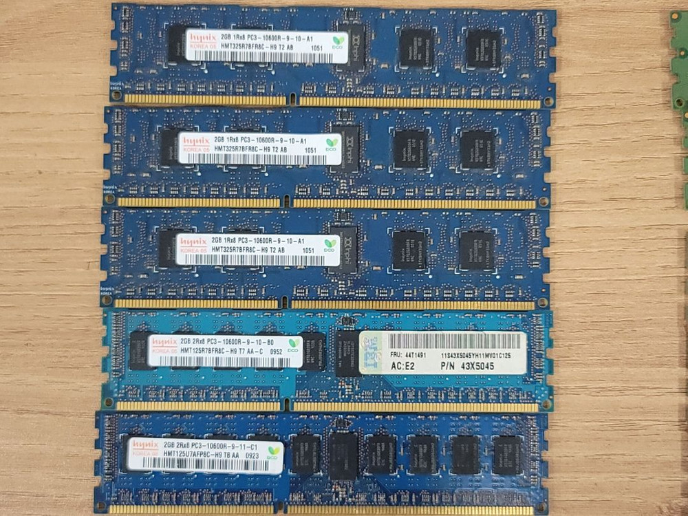 삼성 하이닉스 DDR4 DDR3 DDR2 8G 4G 2G 일반용 노트북용 서버용 메모리 이미지
