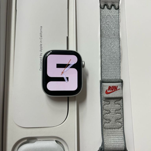 애플워치11 46mm 실버 S급 이미지