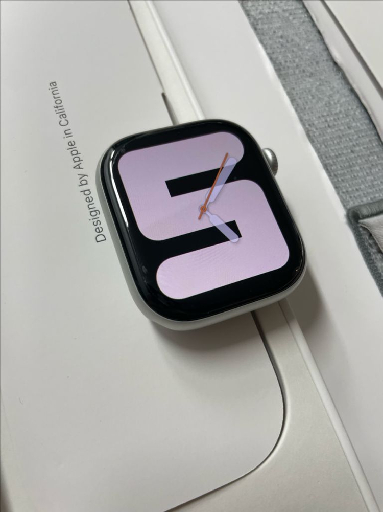 애플워치11 46mm 실버 S급 이미지