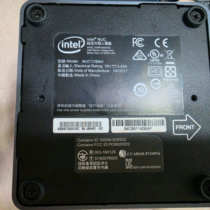 NUC7i7BNH (미니PC 베어본) 16g메모리, ssd 256 + ssd 120 이미지