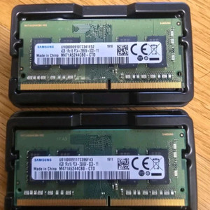 삼성 DDR4 4GB 2666V 노트북 램 2개 이미지