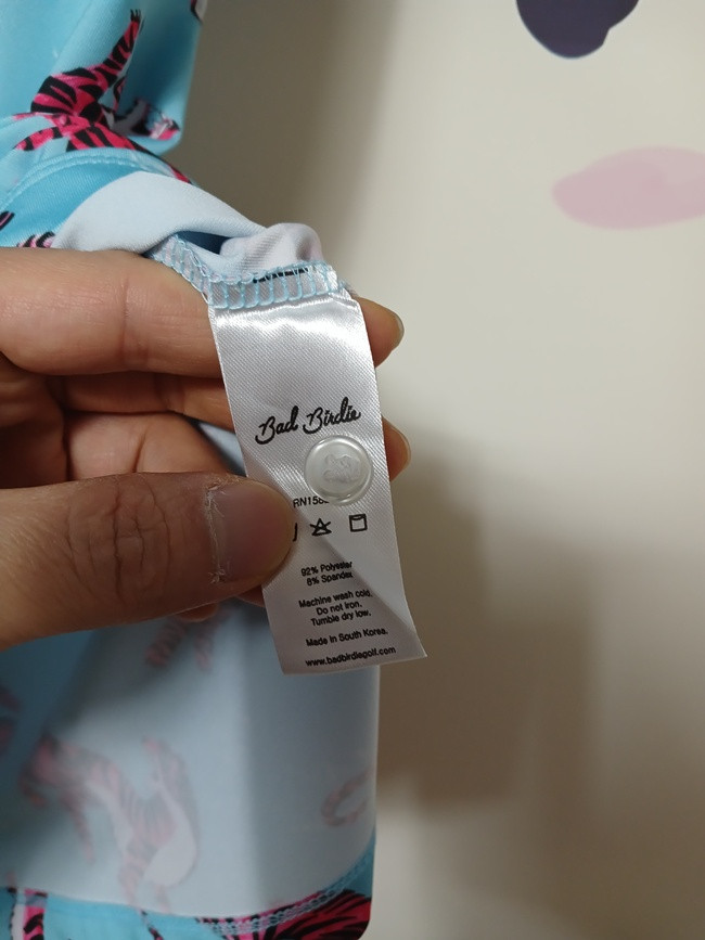(M) 배드버디 골프 타이거 반팔티 이미지