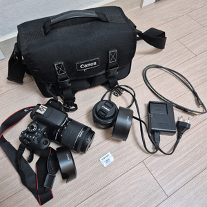 캐논 EOS 750D DSLR 카메라 + 번들렌즈+ 50mm f1.8 STM