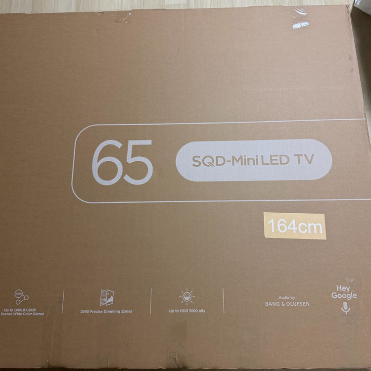 TCL 65C8L 4K UHD 65인치 TV 새제품 이미지