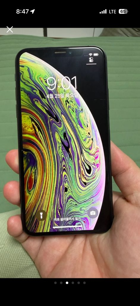 아이폰 XS 256GB 스페이스그레이 이미지
