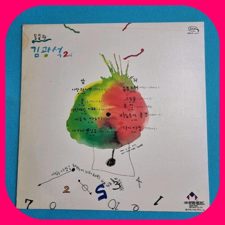 김광석 2집 초판 LP.NM/NM 이미지