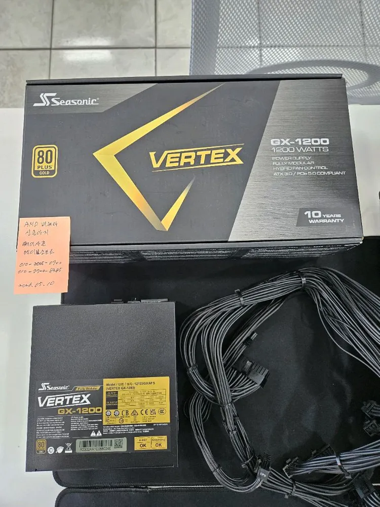 시소닉 VERTEX GX-1200 ATX3.0 이미지