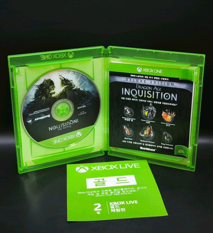 XBOX ONE 정발 영문 명작 드래곤 에이지 인퀴지션 디럭스 에디션 이미지