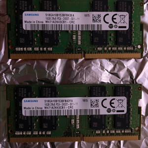 DDR4 16GB 노트북 메모리 이미지