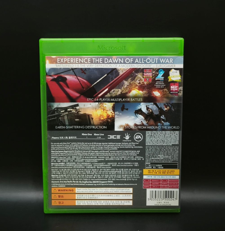 XBOX ONE 정발 영문판 배틀필드1 이미지