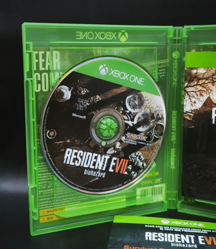 XBOX ONE 일판 바이오하자드7 이미지