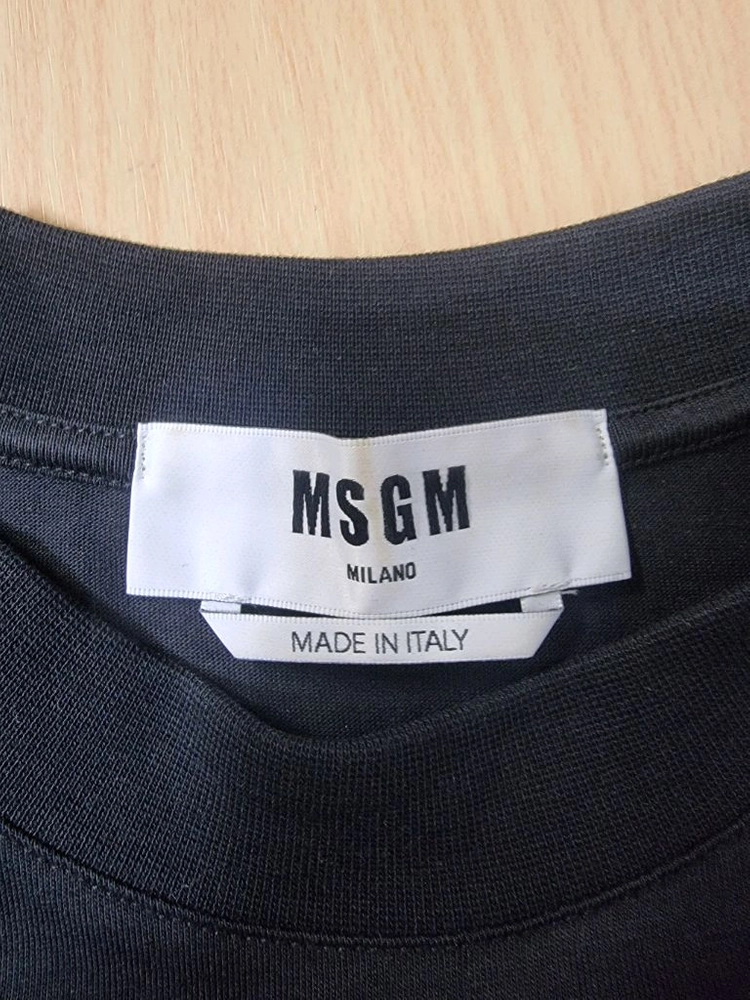 MSGM 밀라노 뱀피스 패턴 플리츠 주름 원피스 사이즈 XS 이미지