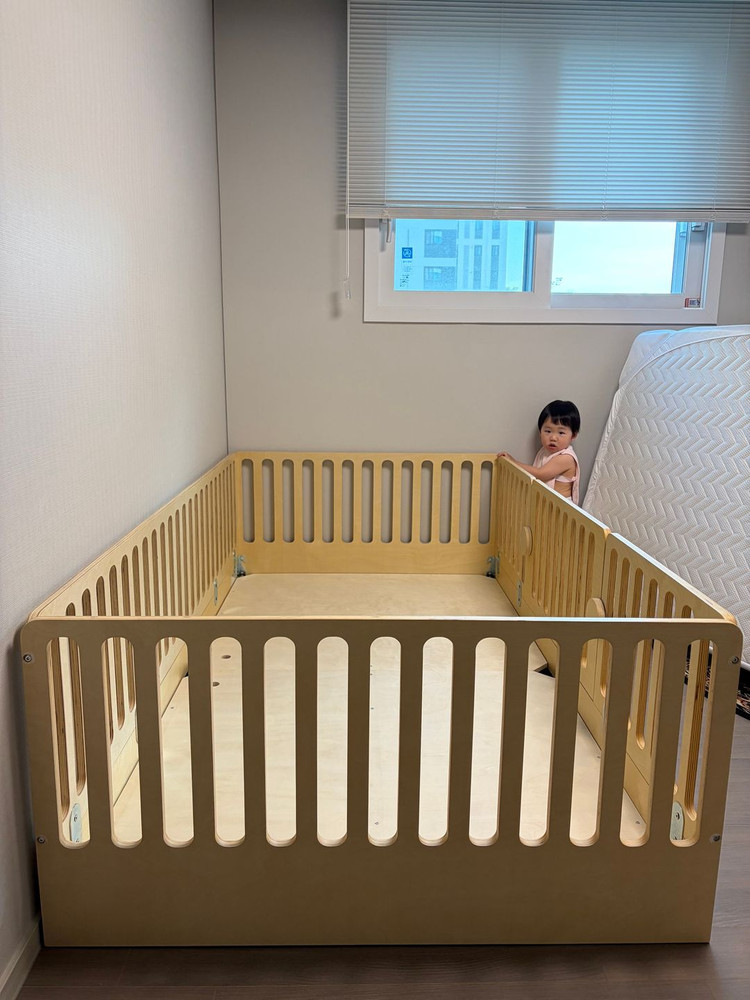 스노우 알레 루디 슈퍼싱글 저상형 키즈 침대 프레임 판매합니다. 이미지