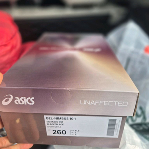 아식스 X 언어펙티드 젤님버스 260(직거래시 할인) 이미지