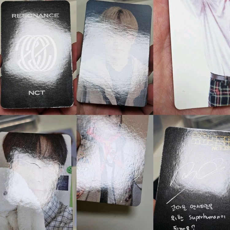 엔시티 제노 지성 마크 도영 해찬 천러 정우 포카 이미지