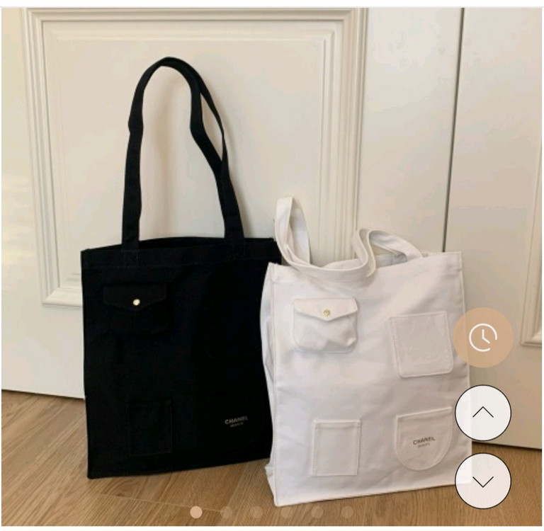 새제품)샤넬 포켓 에코백 이미지