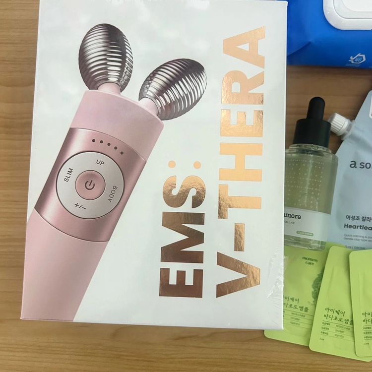 마미케어 브이쎄라 EMS 마사지기 미용기기 이미지