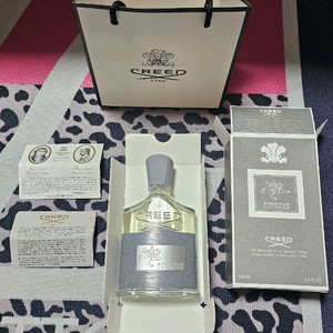 크리드 어벤투스 코롱 남성향수 100ml 쇼핑백 미개봉 새상품 이미지