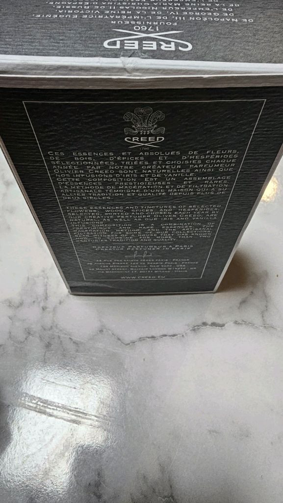 크리드 어벤투스 코롱 남성향수 100ml 쇼핑백 미개봉 새상품 이미지