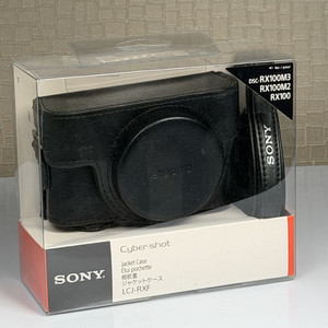 소니 RX100, RX100M2, RX100M3 정품 가죽 케이스 새상품 이미지