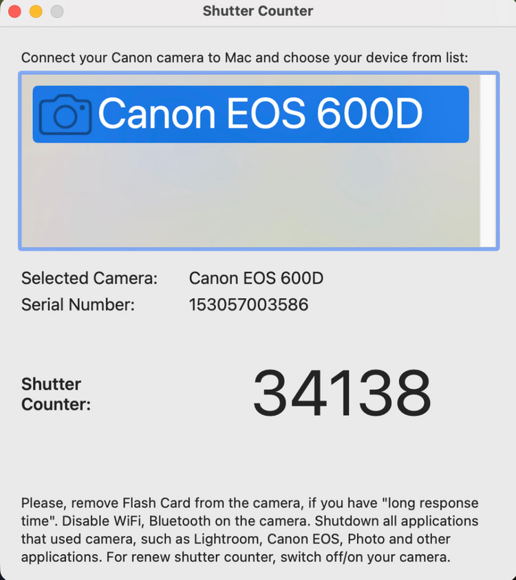 캐논 EOS 600D DSLR 카메라 바디 이미지