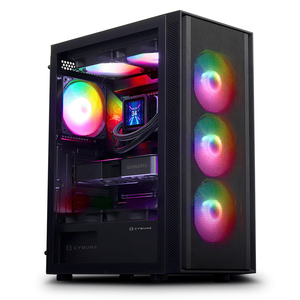 싸이번 SD600 도미닉 RGB (블랙) PC케이스 이미지