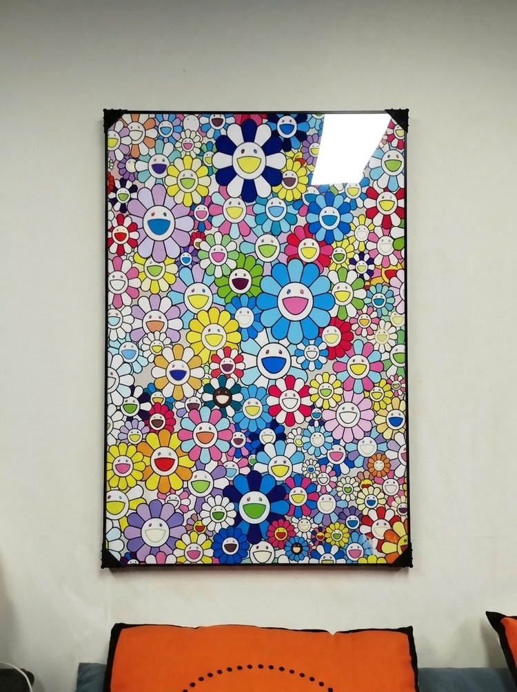 그림 액자 팝아트 인테리어소품 핑크팬더그림 핑크팬더액자 더보스 대형 아트포스터 감성 인테리어 벽걸이 장식용 카페 거 이미지