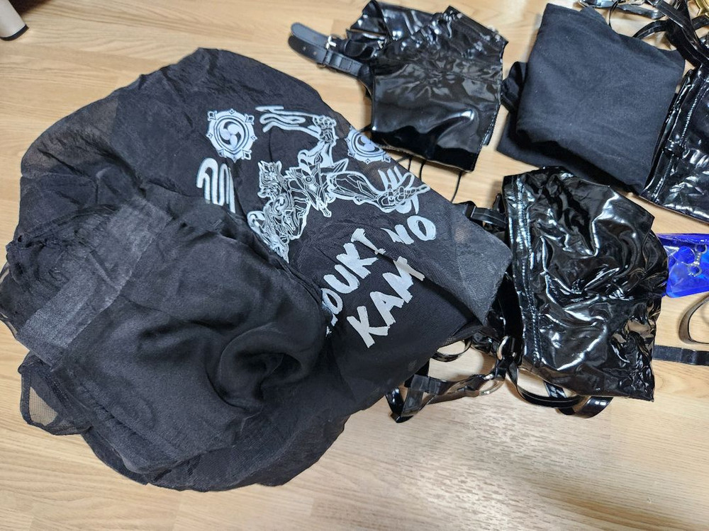 (삼분망상) 원신 방랑자 암살자 코스프레 의상 M 이미지