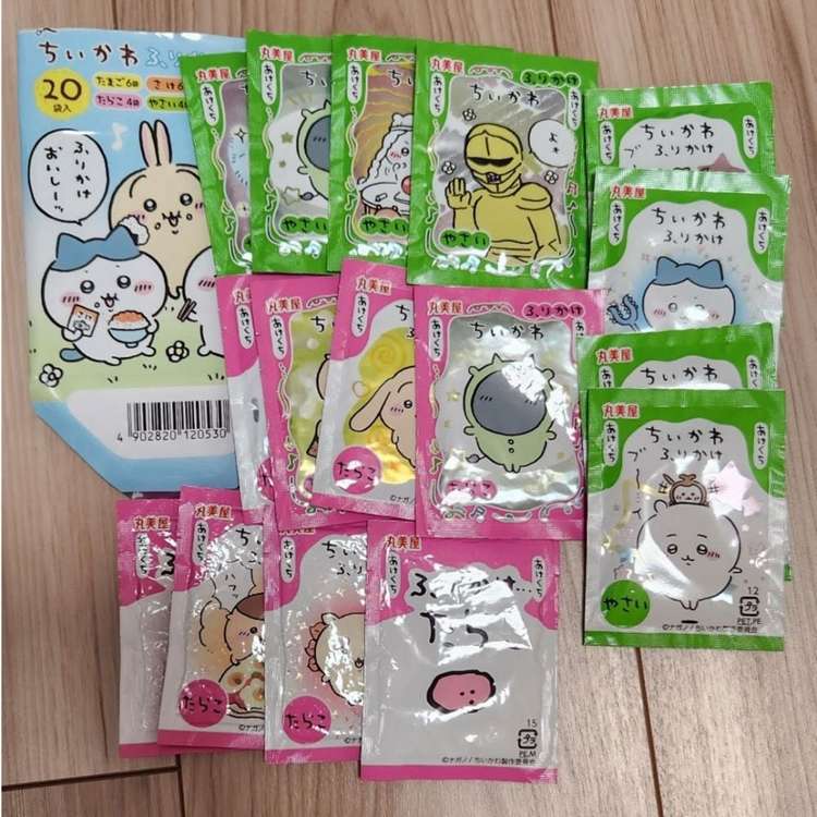 치이카와 후리카케 미니팩 20개입 먼작귀 후리가케 이미지