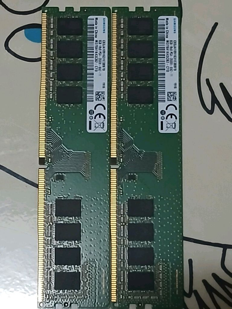 삼성 DDR4 2666v 8GB 메모리 2개 세트 팝니다 이미지