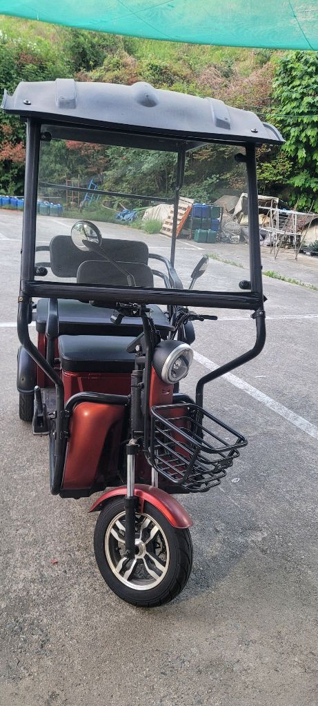 3륜3인승 전기스쿠터입니다 이미지