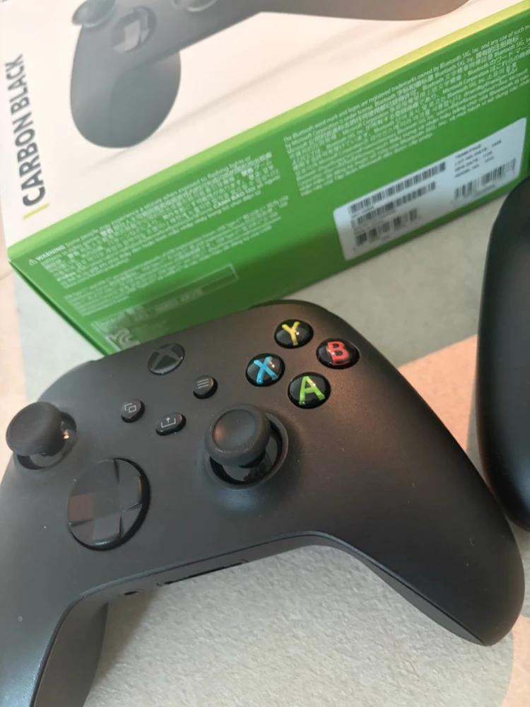Xbox 컨트롤러 4세대 카본 블랙 2개세트 이미지