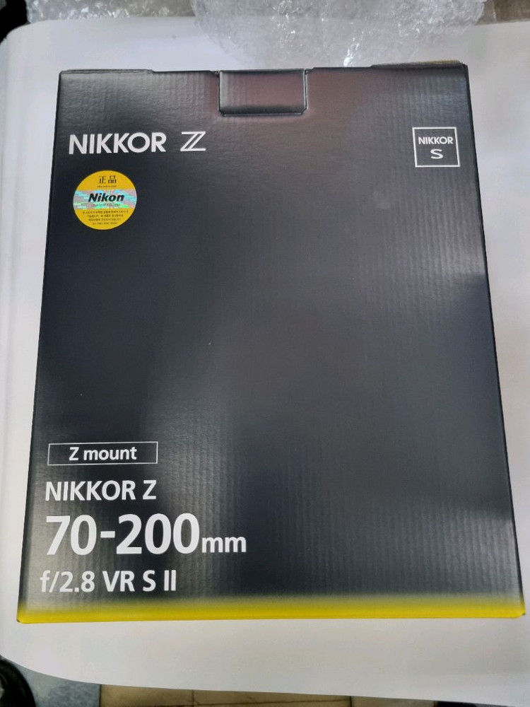 니콘Z24-120mm F4S 니콘Z180-600 니콘Z24-70mm F2.8S II 니콘Z24-70 II 신형 이미지